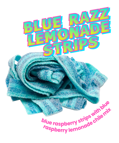 Blue Razz Lemonade Strips